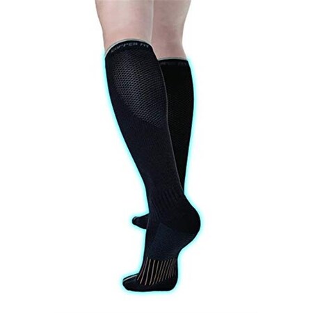 Idea Village Products Idea Village Products 261700 Copper Fit Energy Compression Socks; Large & Extra Large 261700